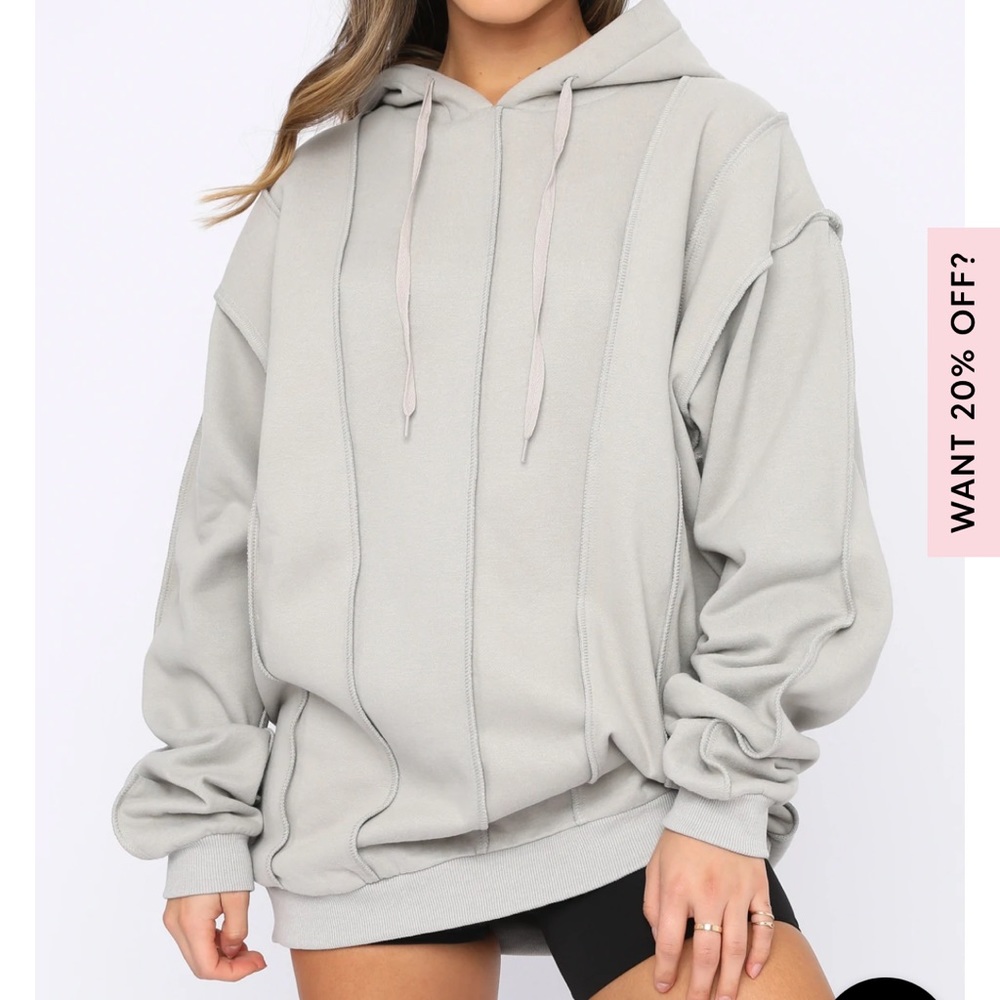 White Fox Keep On Going Hoodie